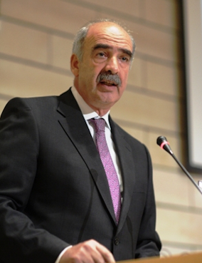Ο Πρόεδρος της Βουλής των Ελλήνων κ. Ευάγγελος Μεϊμαράκης.